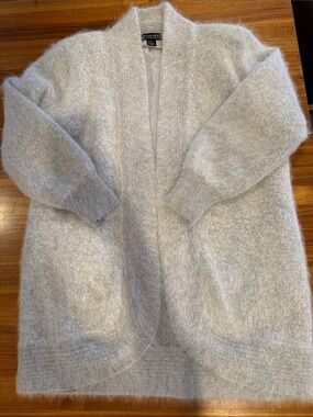 Pristine Vintage 80s Venesha Angora Long Cardigan sz L